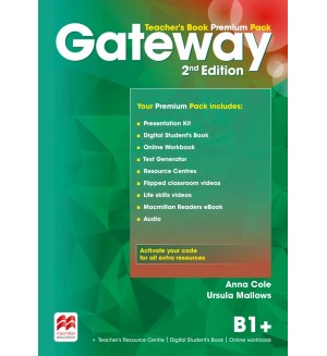 Gateway 2nd edition B1+ Книга за учителя